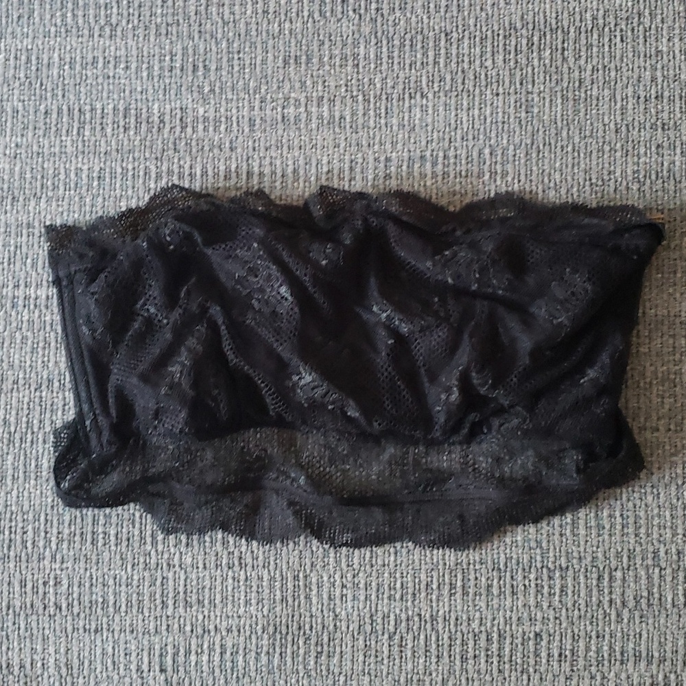 CK bandeau unlined bralette
